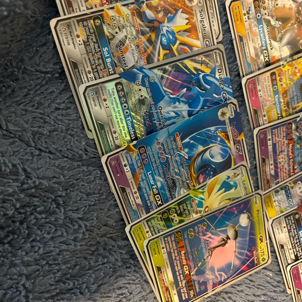 20 GX Pokémon card Lot
